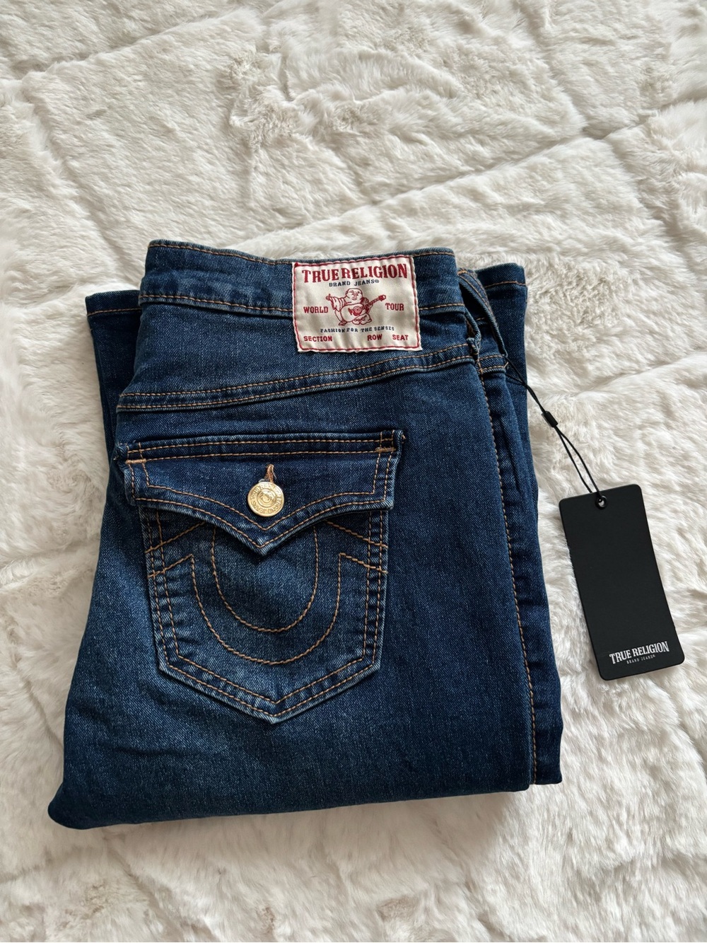 True Religion Joey Mid Rise Jeans NWT - Picture 3 of 4
